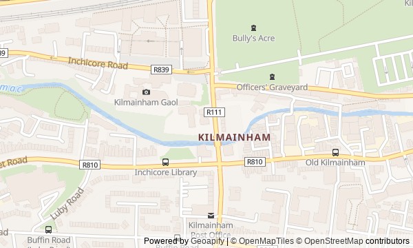 Walk map: Kilmainham: a prison, a soldiers’ home, and gardens of memory