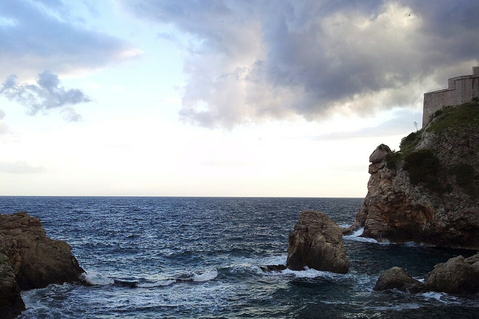 Adriatic Sea from the Dubrovnik Wall