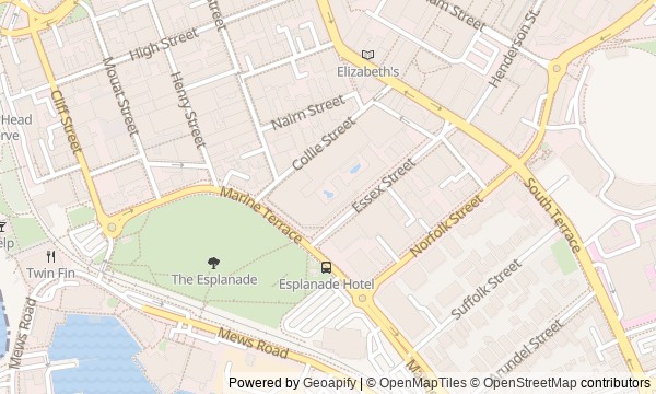 Walk map: Old Fremantle: Center, Port, and Two Prisons