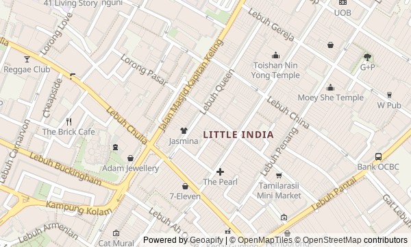 Walk map: George Town's Port Communities: Temples and Shops