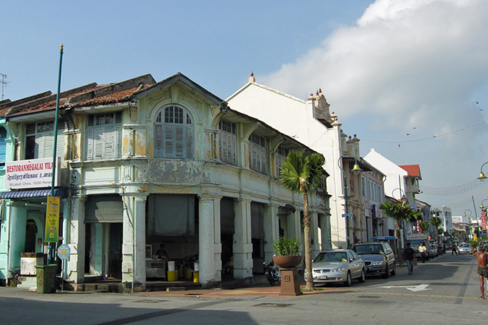 Shophouses on King Street in George Town