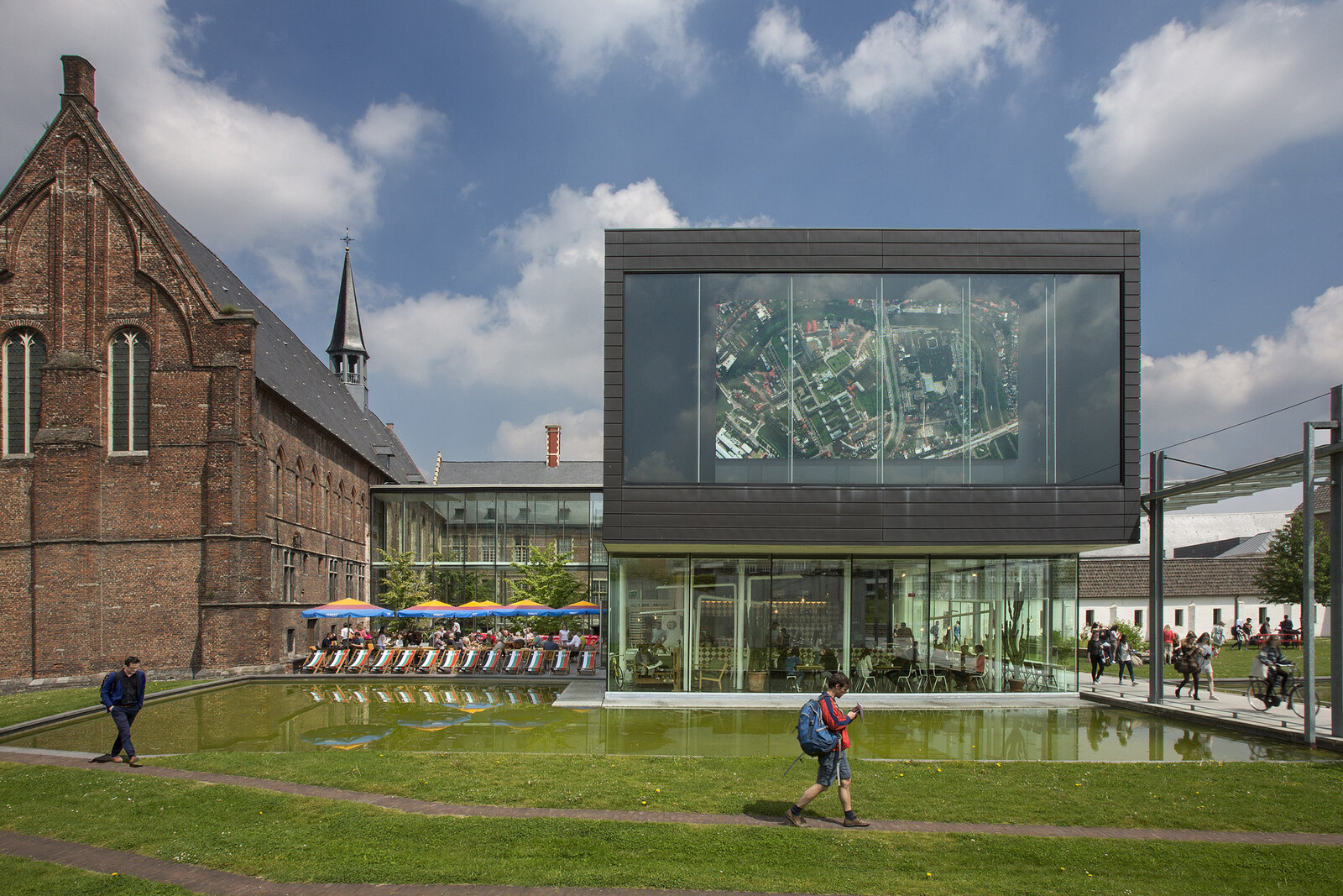 Facade of STAM – Ghent City Museum