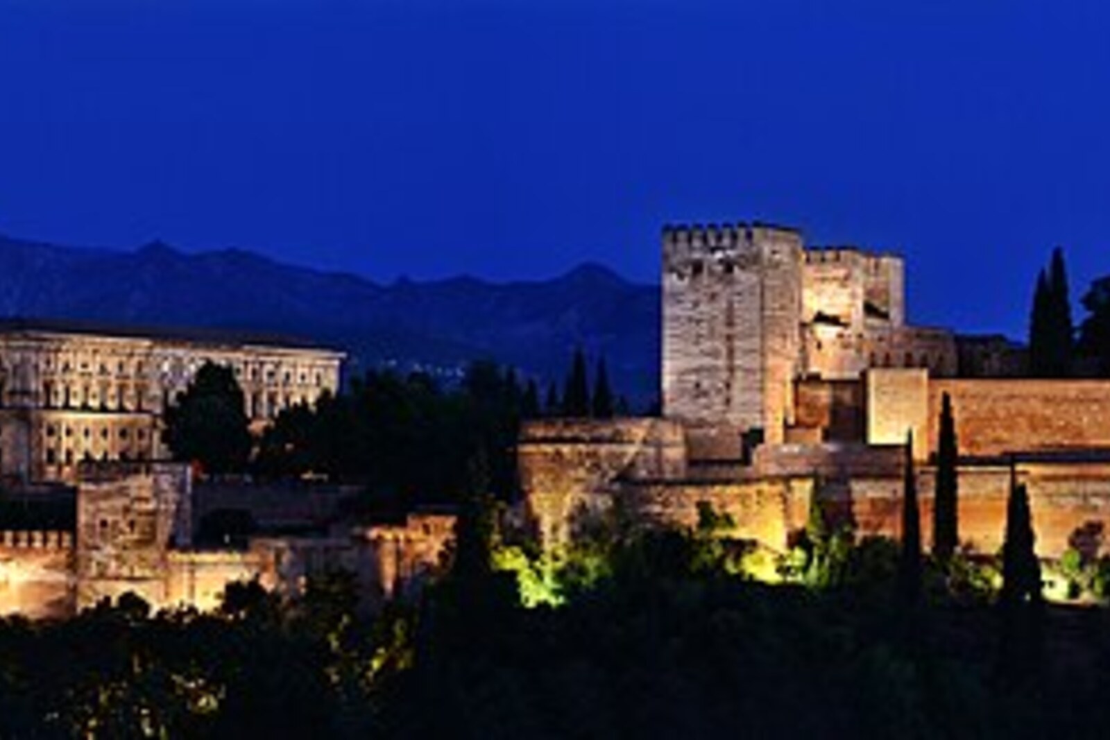 View of the Alhambra from Mirador de San Nicolás.