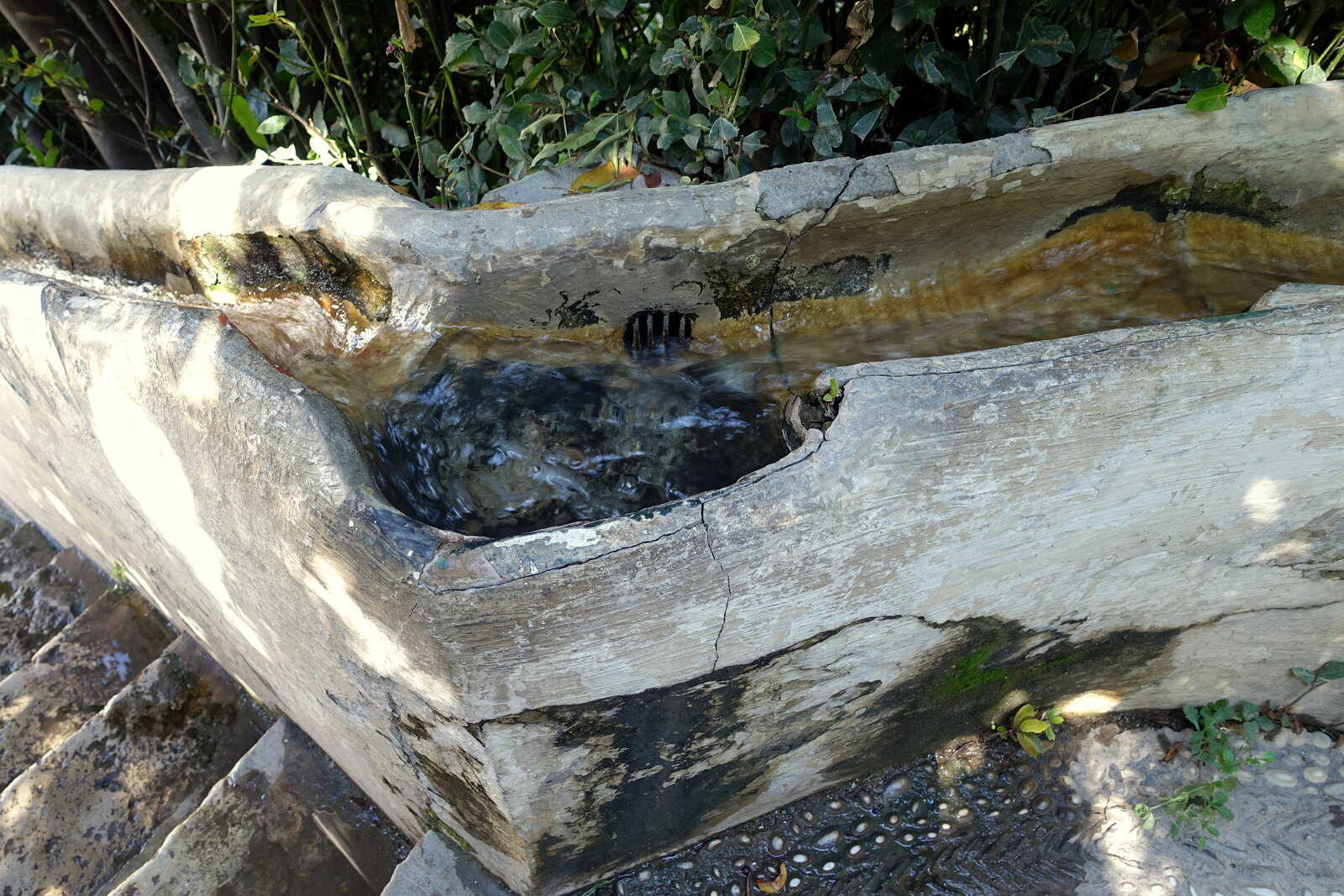 Water Stairway in the Generalife gardens.