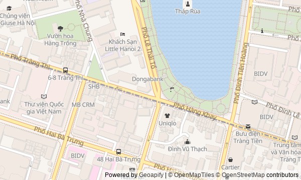 Walk map: Hanoi’s French Quarter: How Power Changed