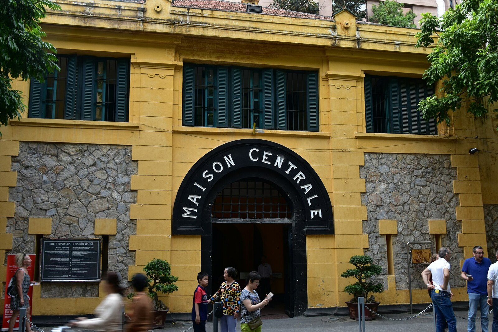 Hoa Lo Prison Museum entrance