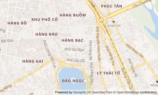 Walk map: Hoan Kiem Lake and Hanoi Old Quarter: From Guilds to the Red River
