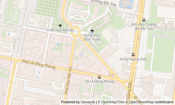 Walk map: Hanoi’s Power: From Thang Long to Ba Dinh