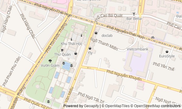 Walk map: Learned Hanoi: Memory Behind the Temple of Literature Walls