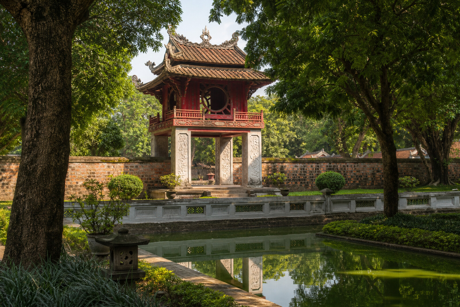 Generated route cover for “Temple of Literature: Hanoi's learned city”