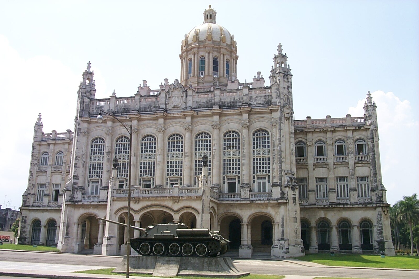 Facade of the former Presidential Palace, now the Museum of the Revolution