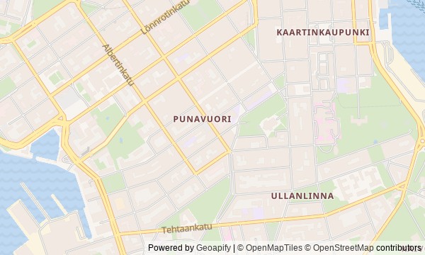 Walk map: Design and Jugend in Southern Helsinki