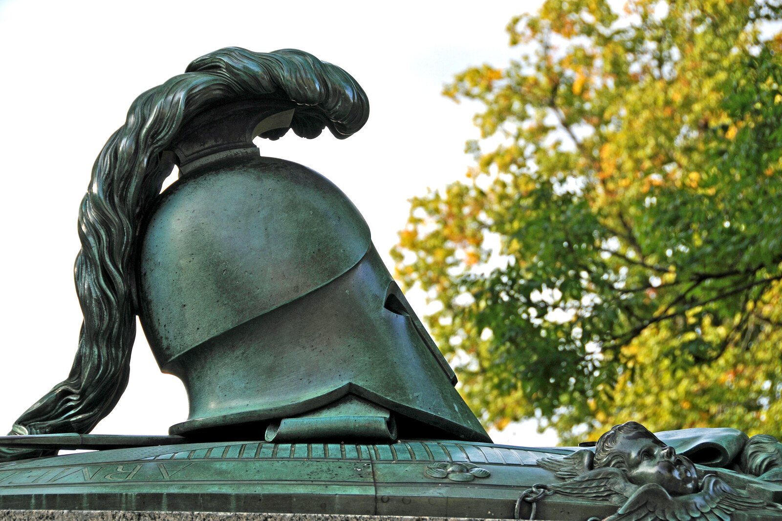 Detail of Ehrensvärd’s Tomb in Suomenlinna’s Great Courtyard