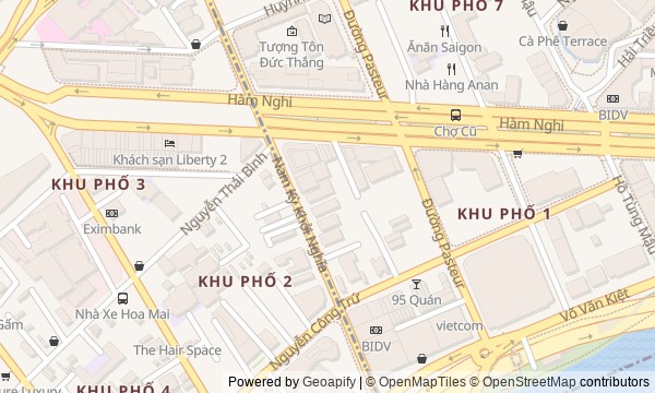 Walk map: Around Bến Thành: commercial Saigon and Art Deco