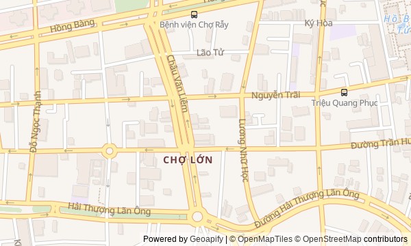 Walk map: Cholon: markets, medicine streets, and community temples