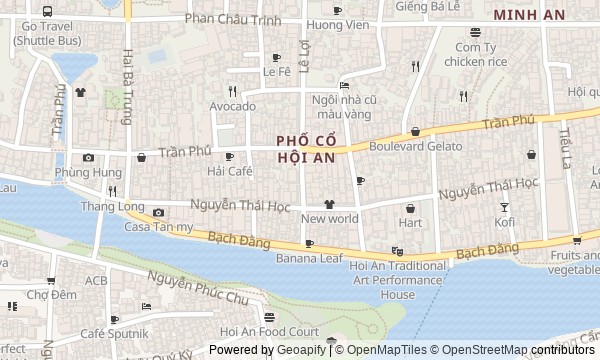 Walk map: Merchant Hoi An: from Tran Phu Street to the Hoai River