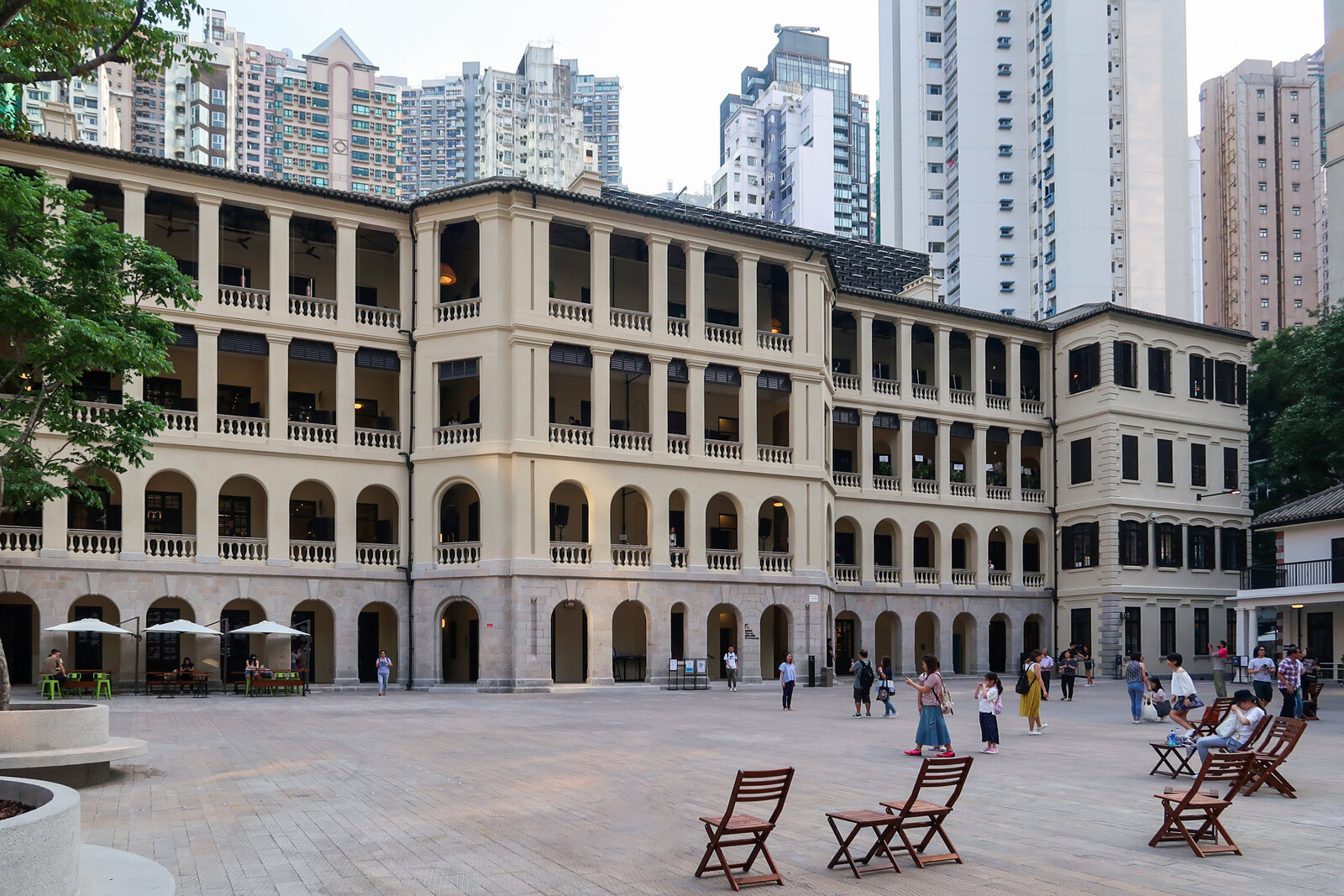 The barracks block of Tai Kwun