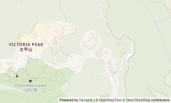 Walk map: A Circuit Around Victoria Peak: The City from Above