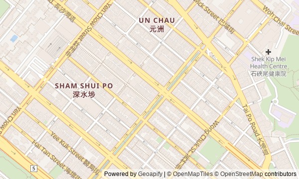 Walk map: Working Sham Shui Po: Markets and Family Shops