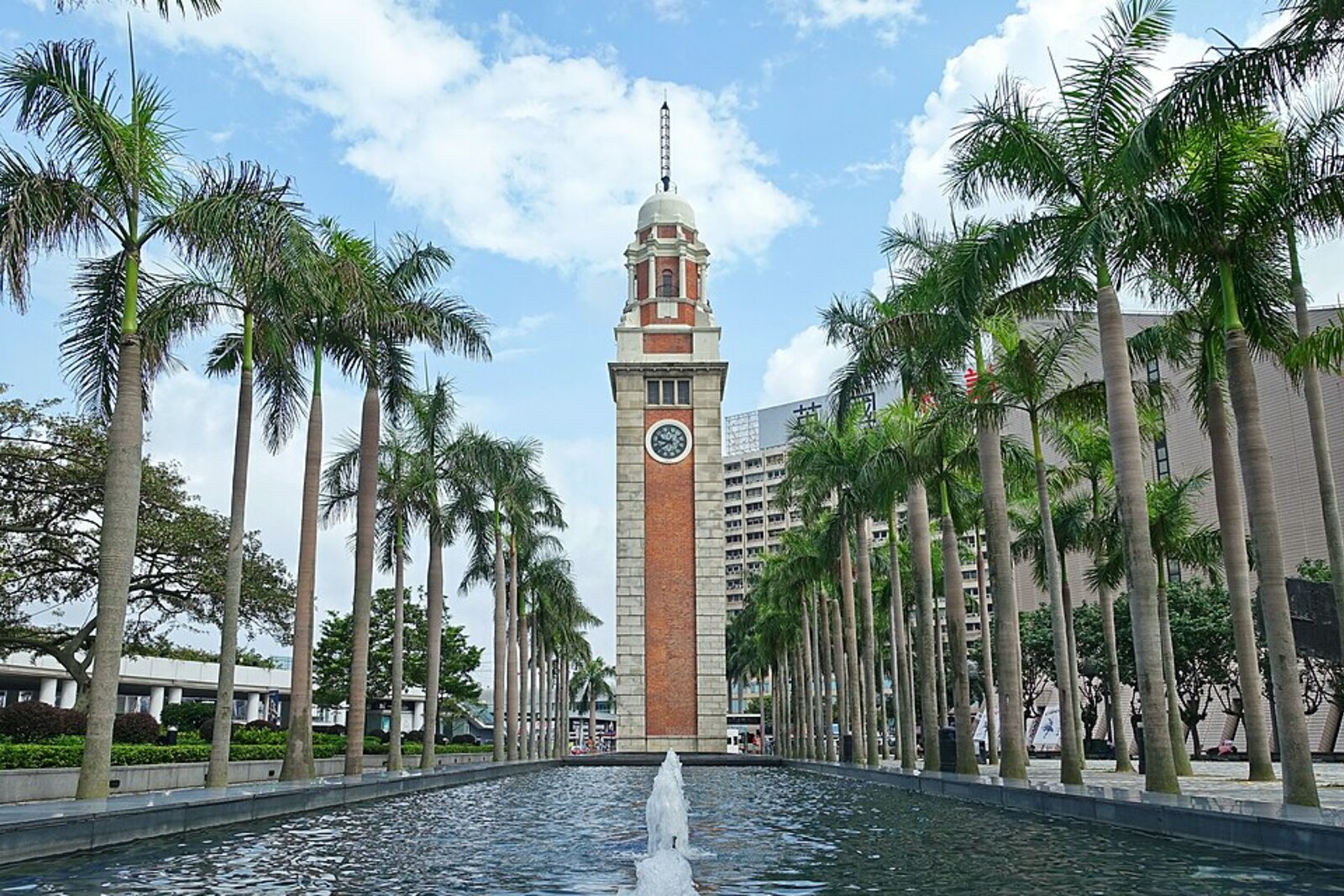 Former Kowloon-Canton Railway Clock Tower in Tsim Sha Tsui