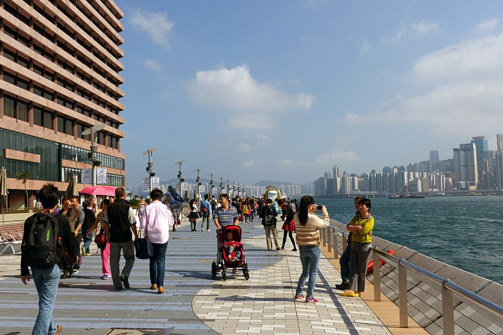 The Avenue of Stars and the Tsim Sha Tsui Promenade