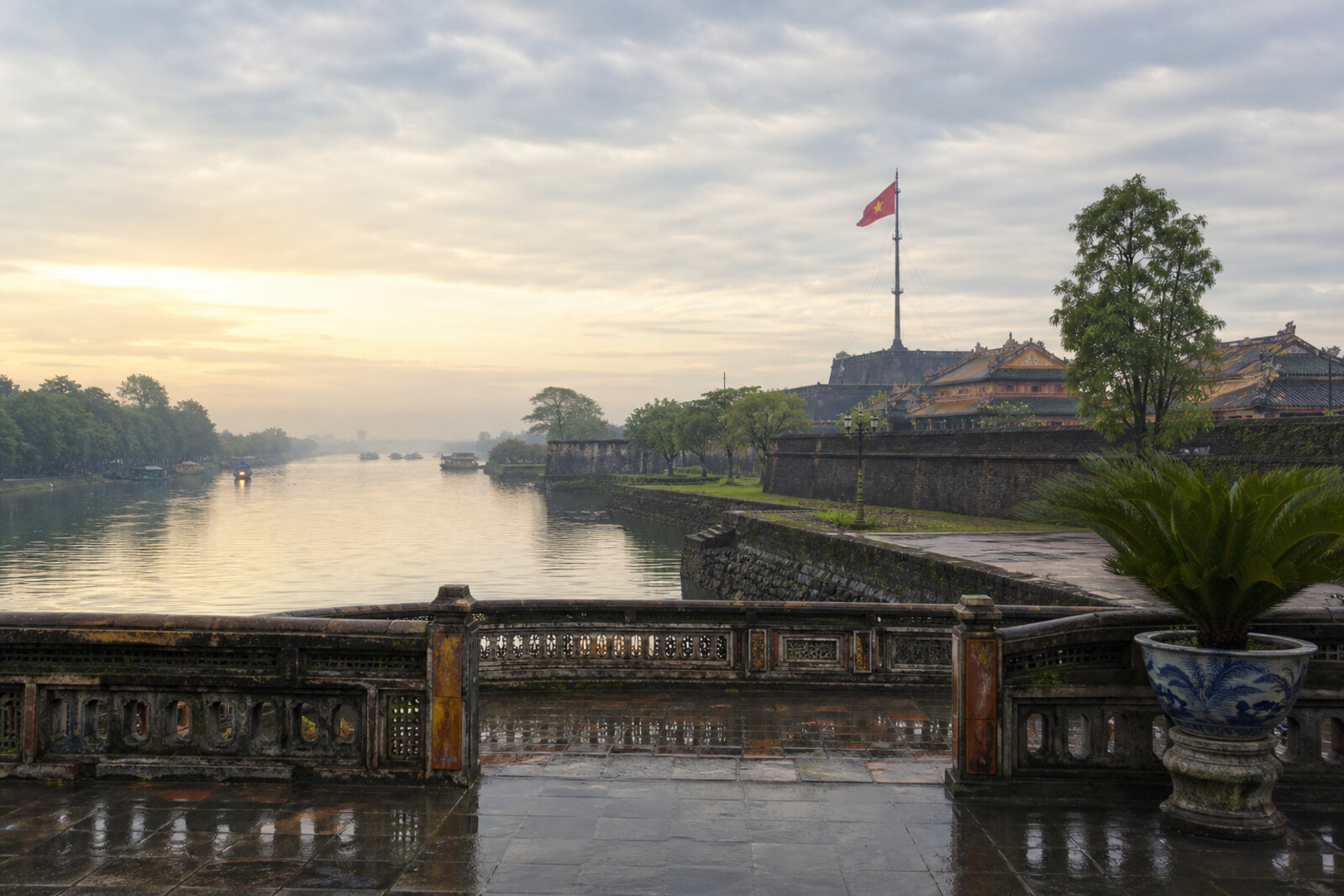 Editorial hero image generated for the city of Hue