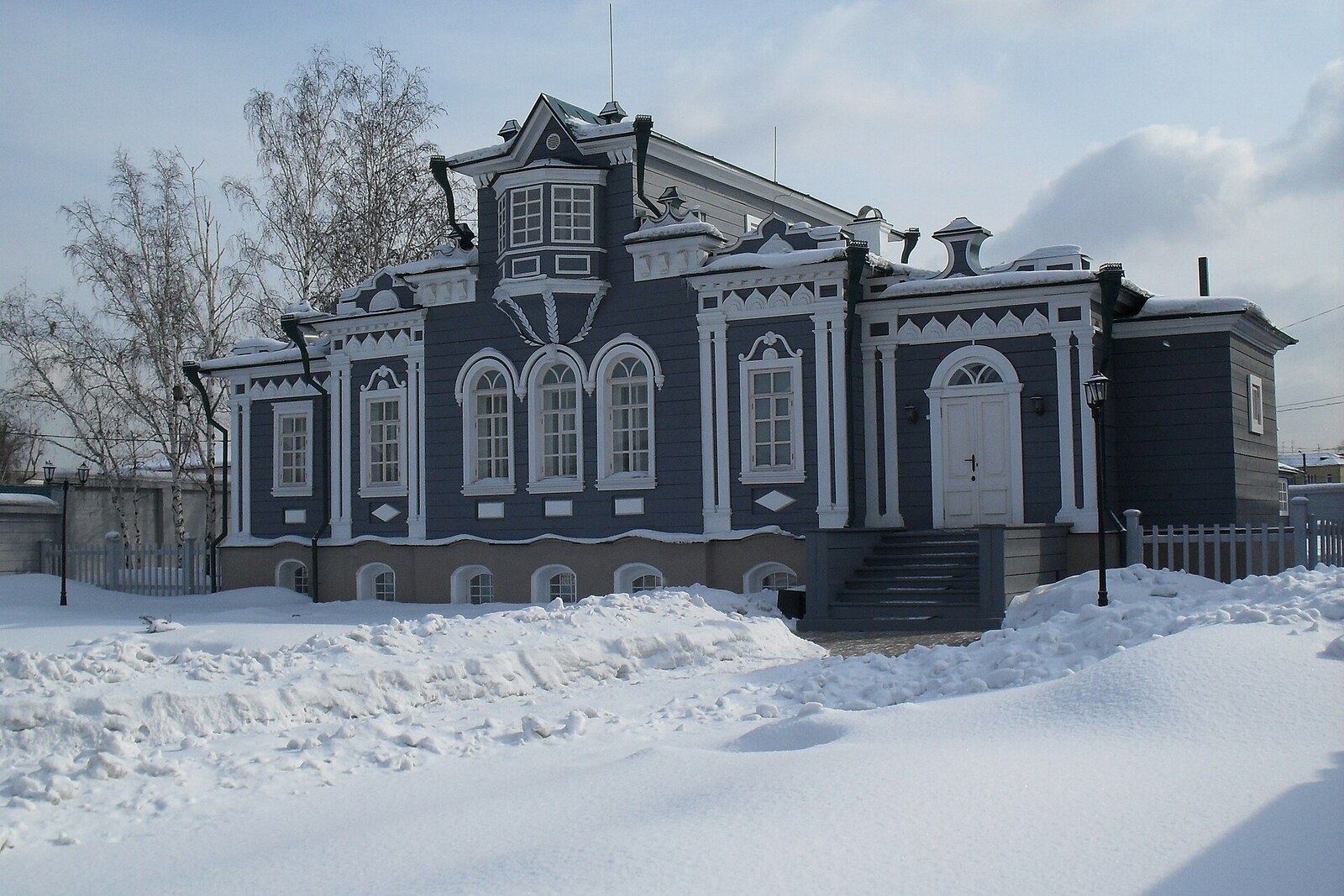 The Trubetskoy House Museum in Irkutsk.
