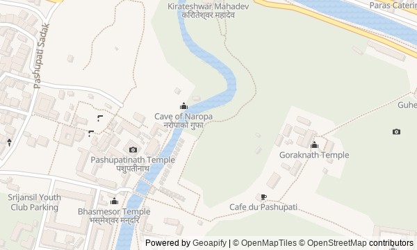Walk map: Pashupati Sacred District Along the Bagmati: Kathmandu's Sacred Riverbank