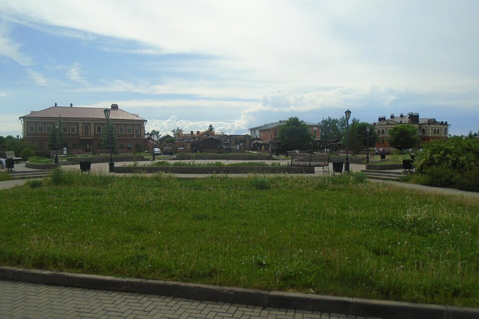 Rozhdestvenskaya Square in Sviyazhsk