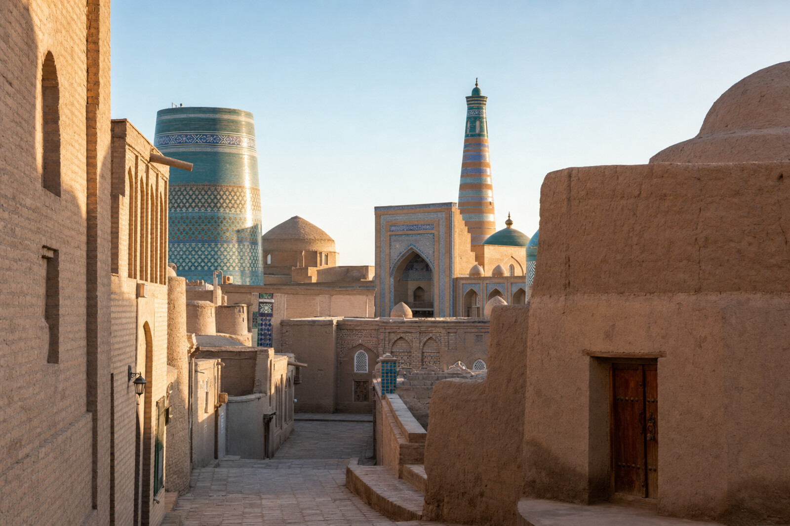 Editorial hero image generated for Khiva