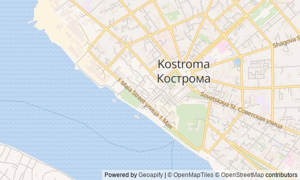 Walk map: Merchant Kostroma and the House of Romanov