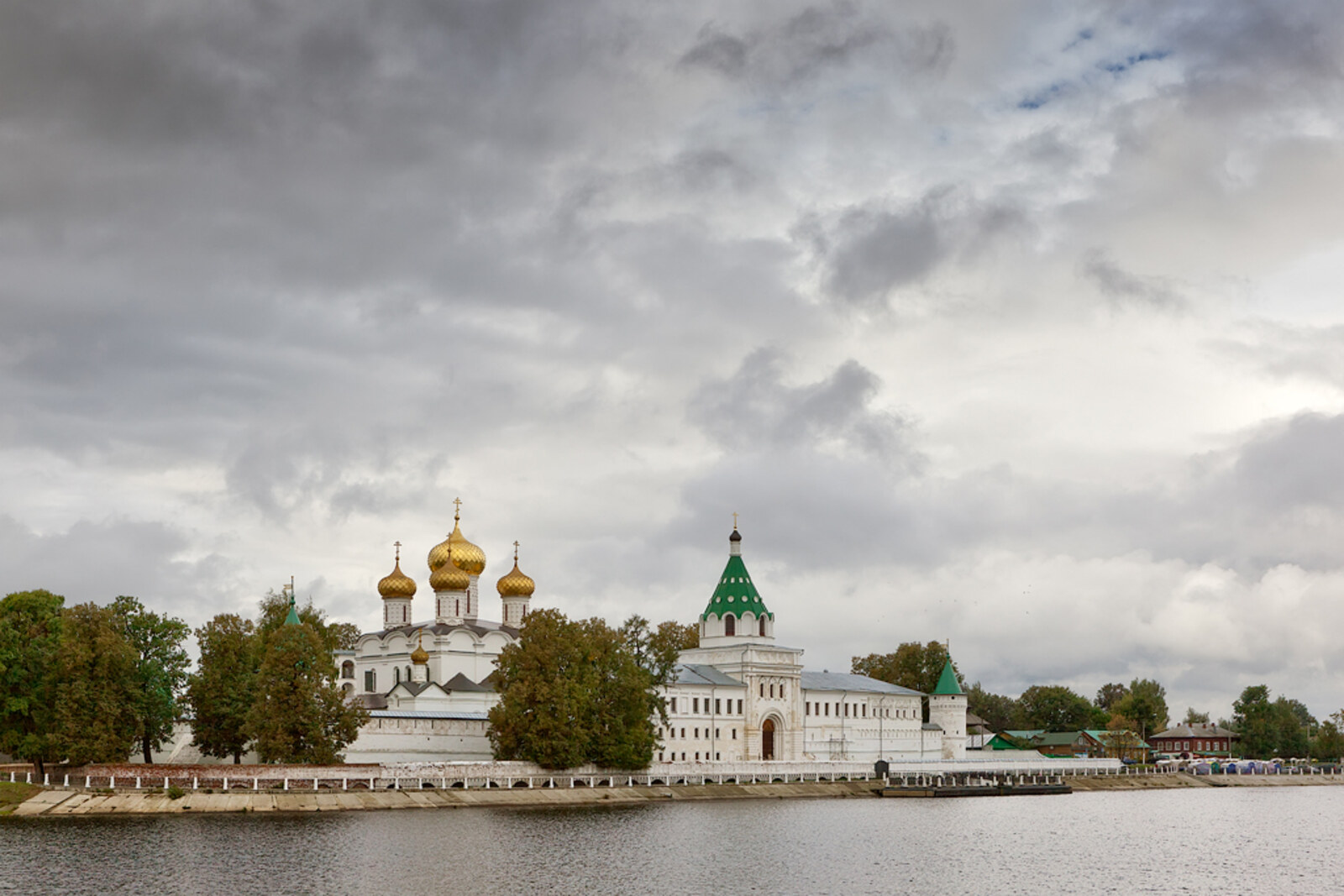 Ipatiev Monastery in Kostroma by the river.