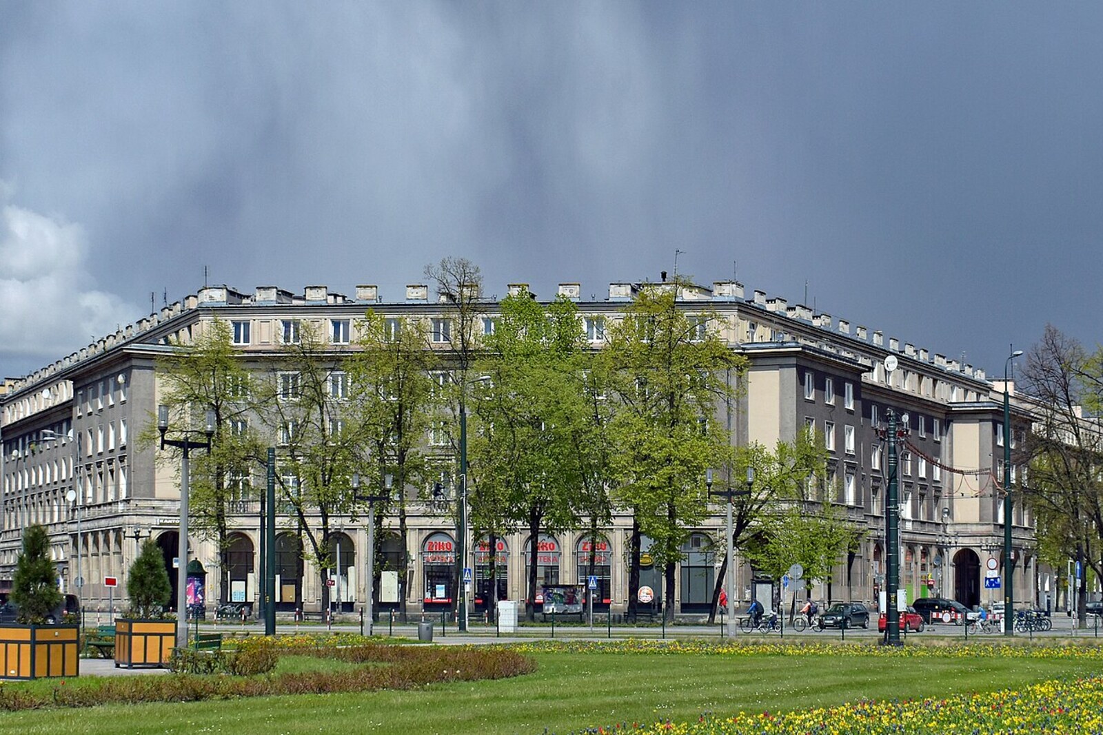 Centrum C Housing Estate, viewed from the south