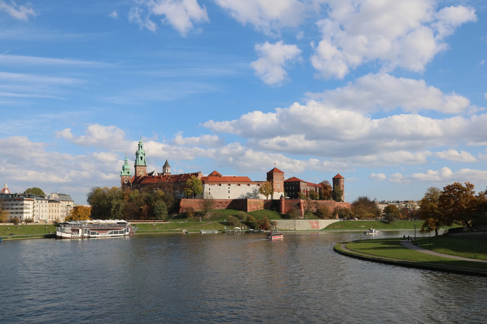 Wawel Hill from the Vistula side