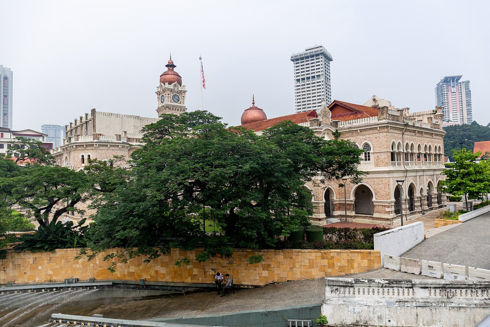 Sultan Abdul Samad Building as seen from Merdeka Square.