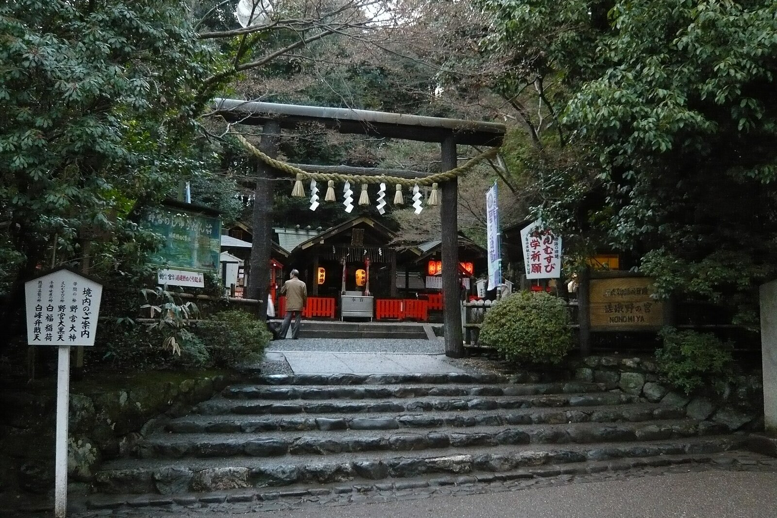 Nonomiya Shrine torii