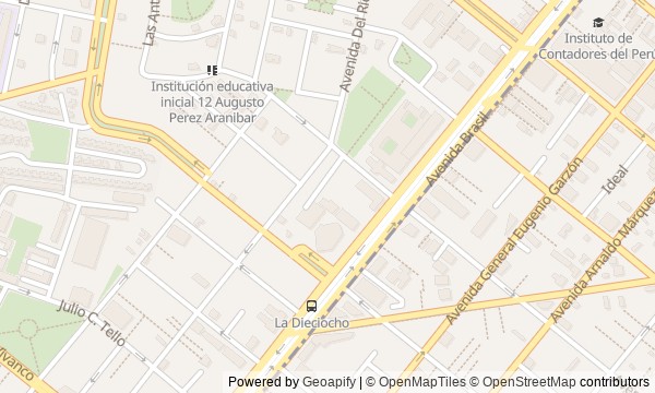 Walk map: Ancient Peru and the Liberators in Pueblo Libre