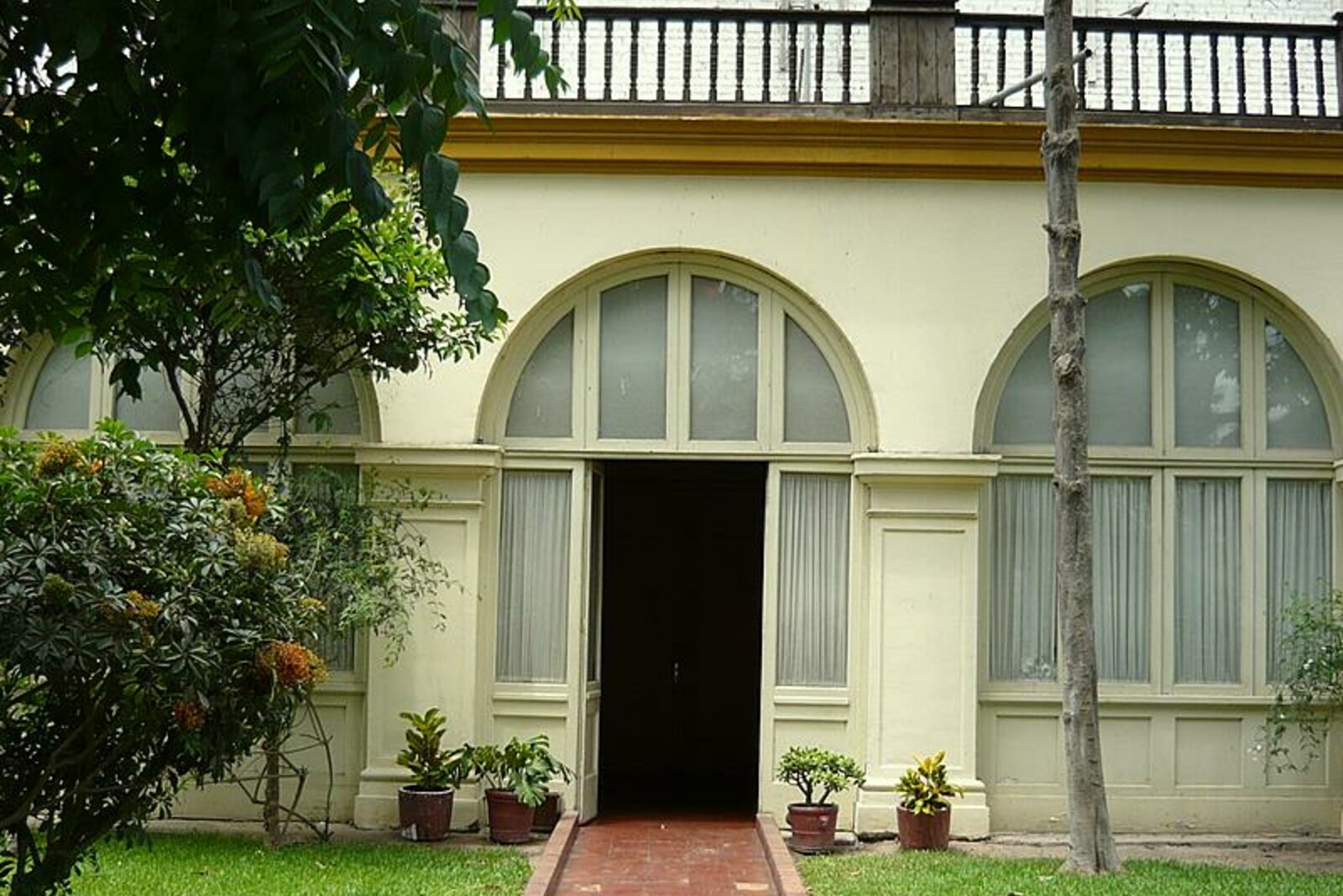 Interior of the National Museum of Archaeology, Anthropology and History of Peru