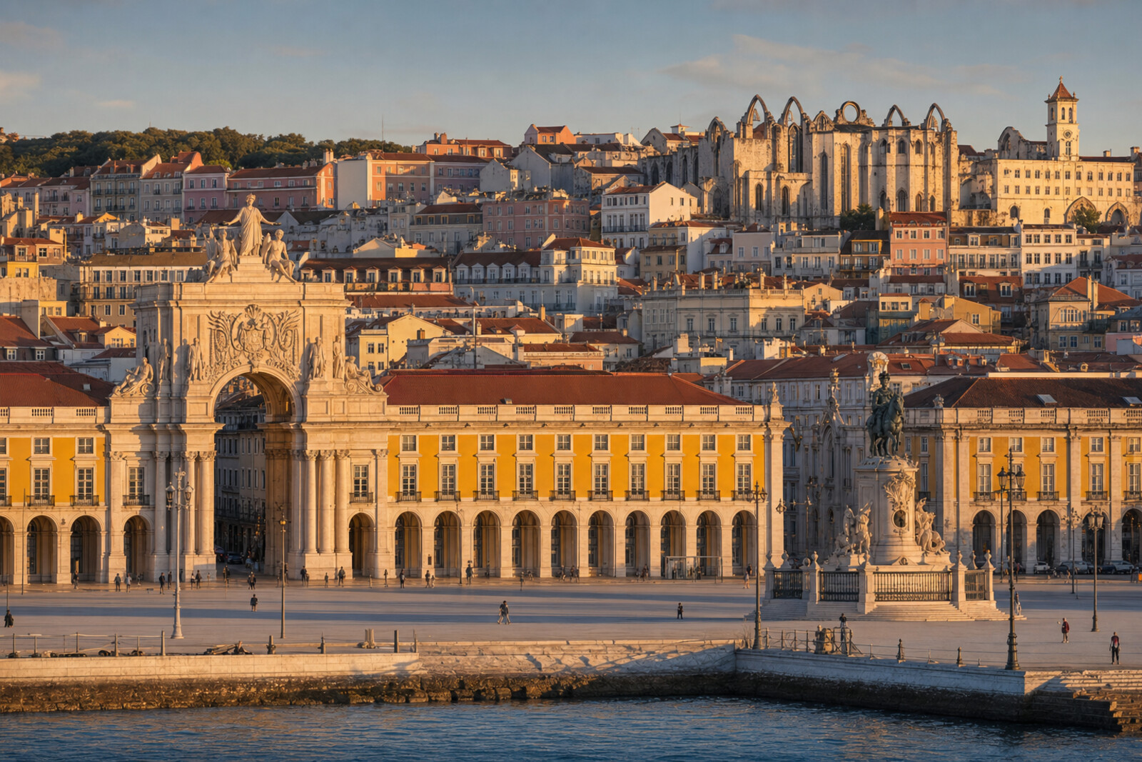 Generated editorial cover for the “lisbon-baixa-chiado-earthquake-city” route