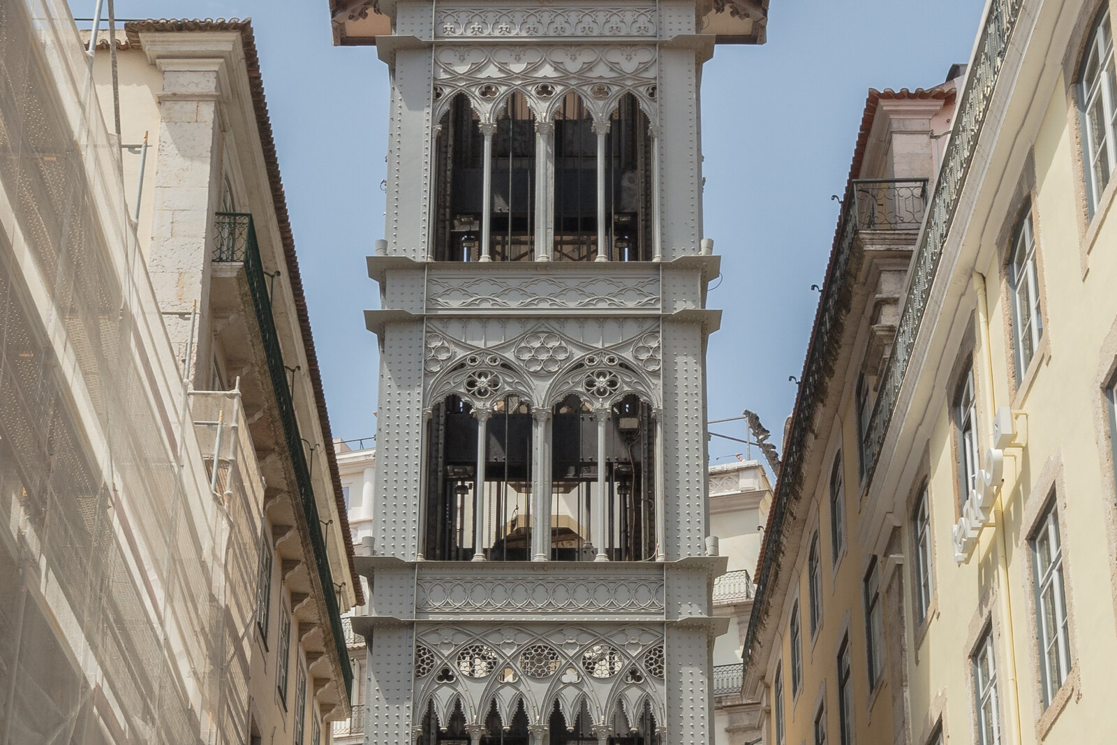 Santa Justa Lift in Lisbon