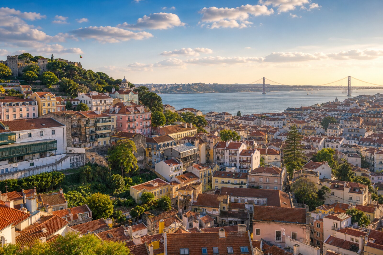 Editorial hero image generated for the city of Lisbon