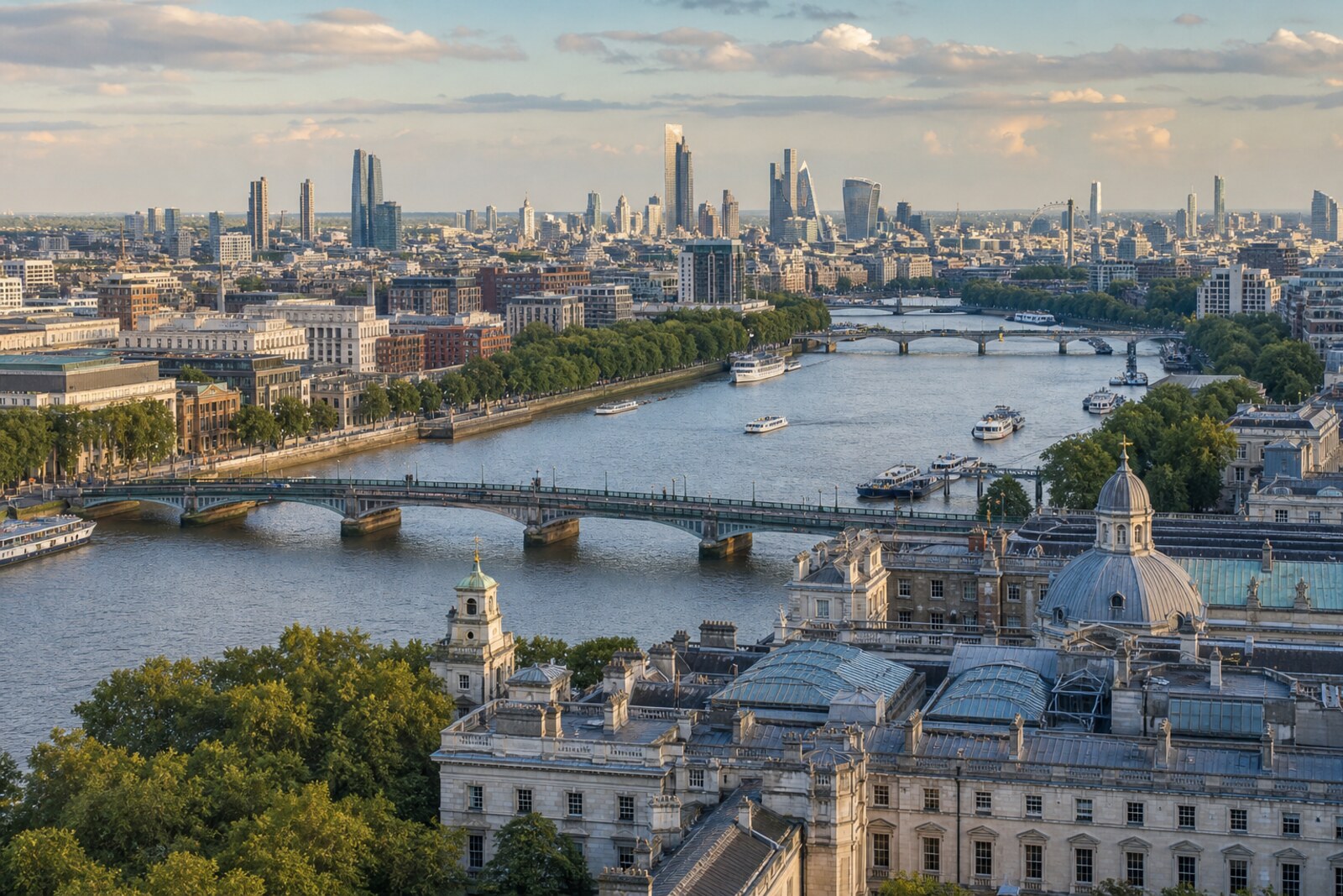 Editorial hero image generated for the city of London