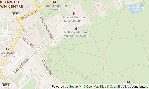 Walk map: Greenwich: Sea, Crown, Time, and Trade