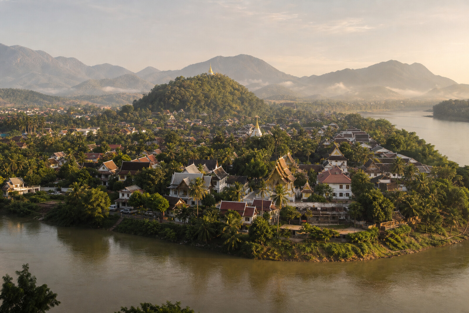 Editorial hero image generated for Luang Prabang