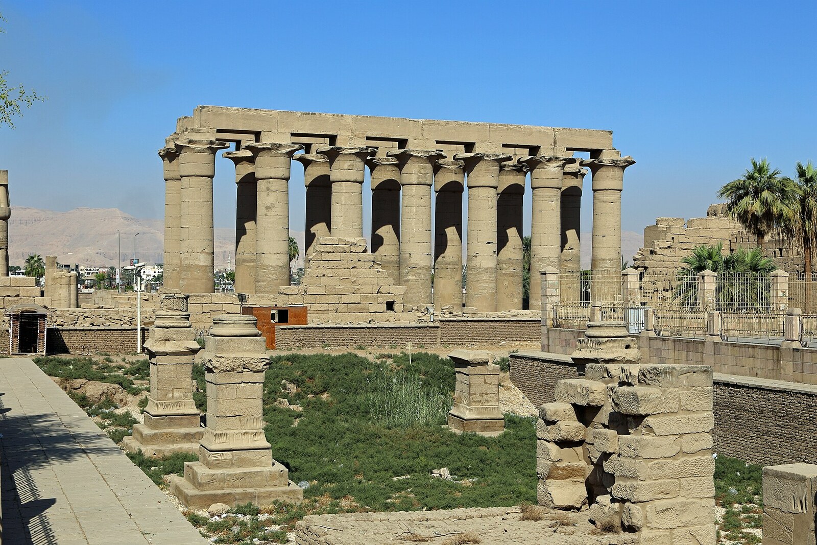 Great Colonnade of Luxor Temple.