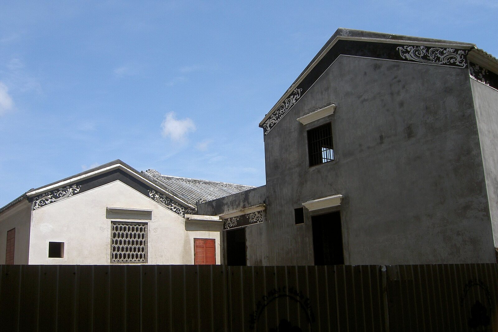 The facade of Mandarin's House in Macau's old quarter.