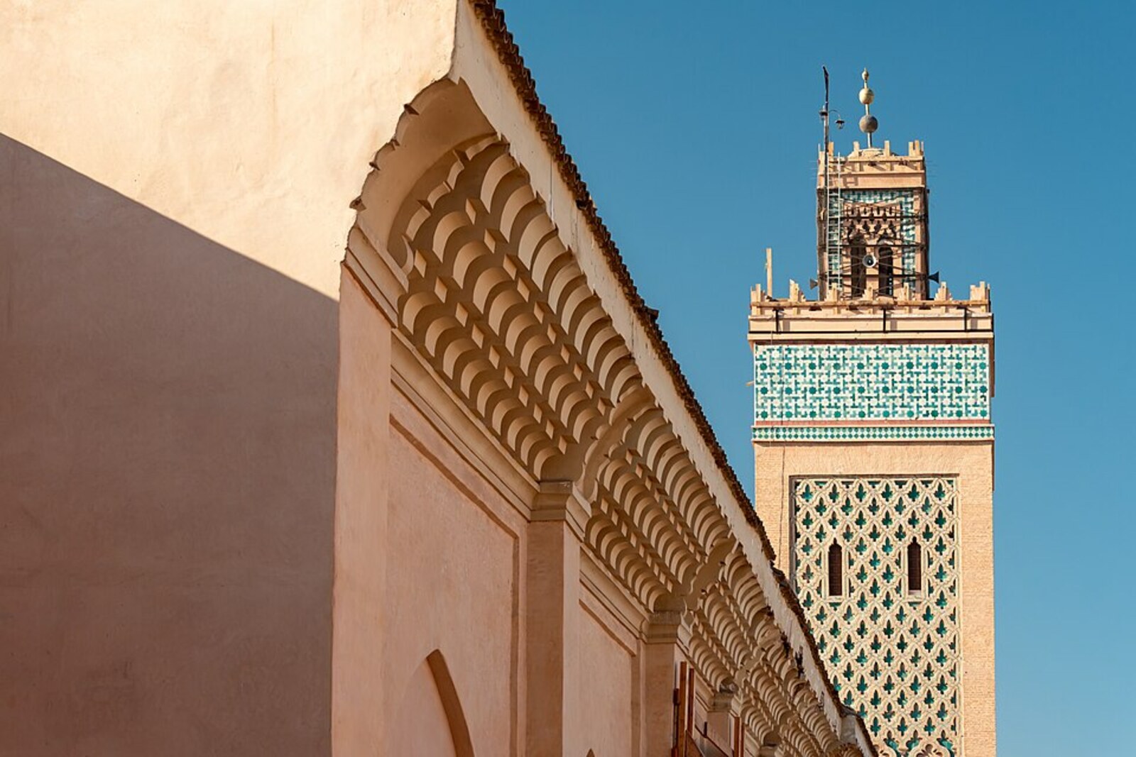 Moulay al-Yazid Mosque in the Kasbah of Marrakech