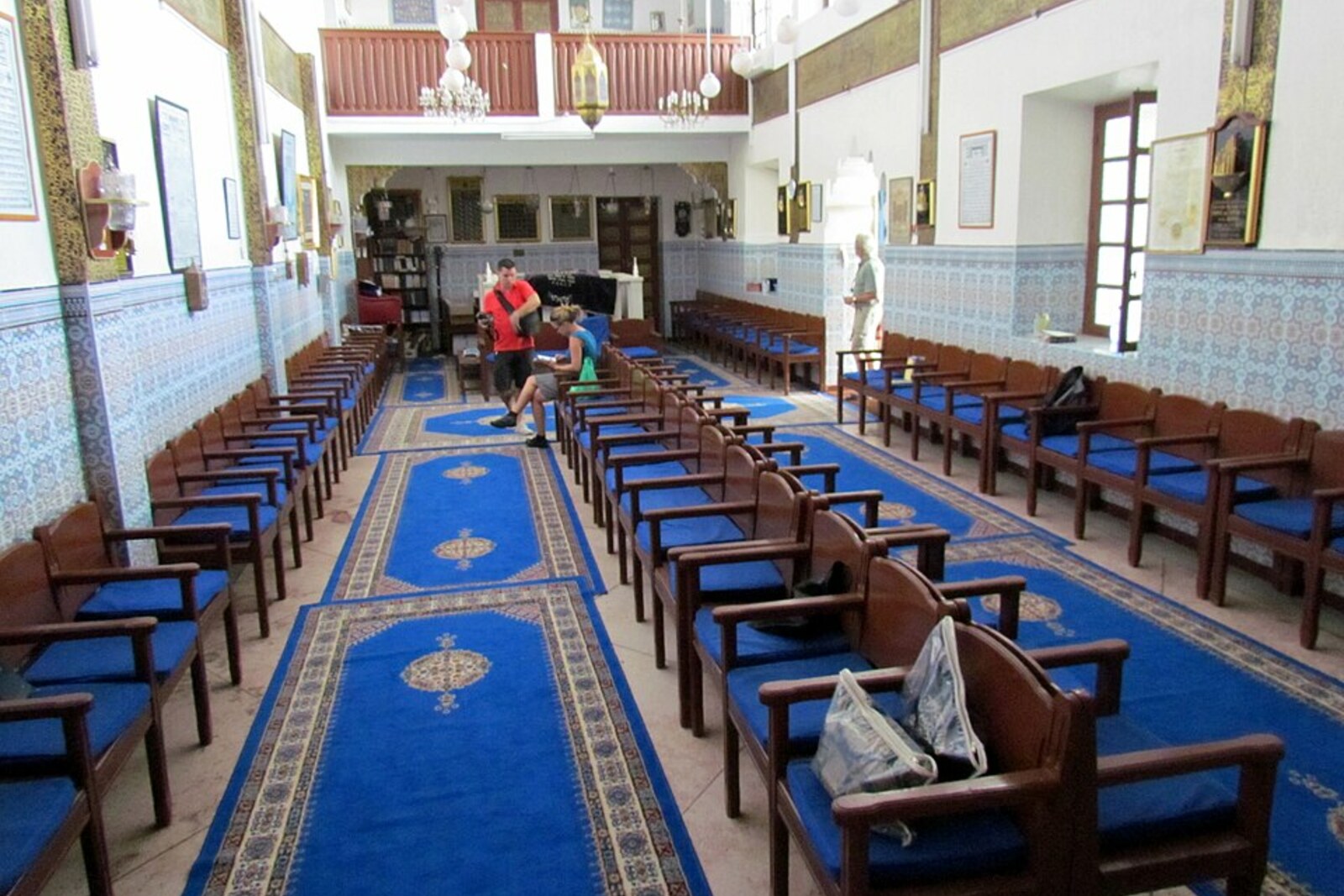 Lazama Synagogue in the Marrakech Mellah