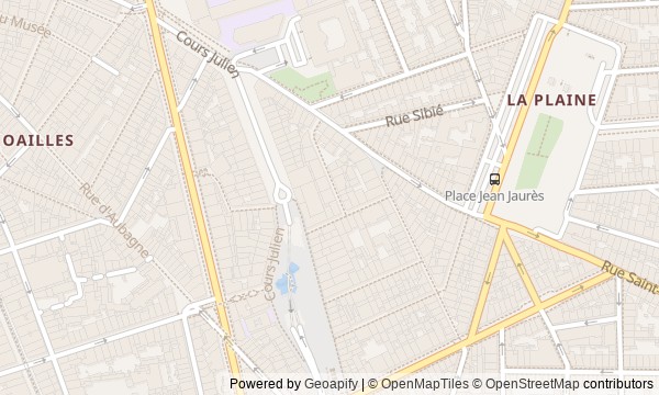 Walk map: Noailles and Cours Julien: Markets and Urban Change