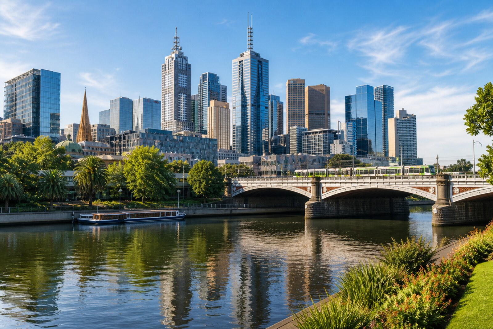 Editorial hero image generated for the city of Melbourne